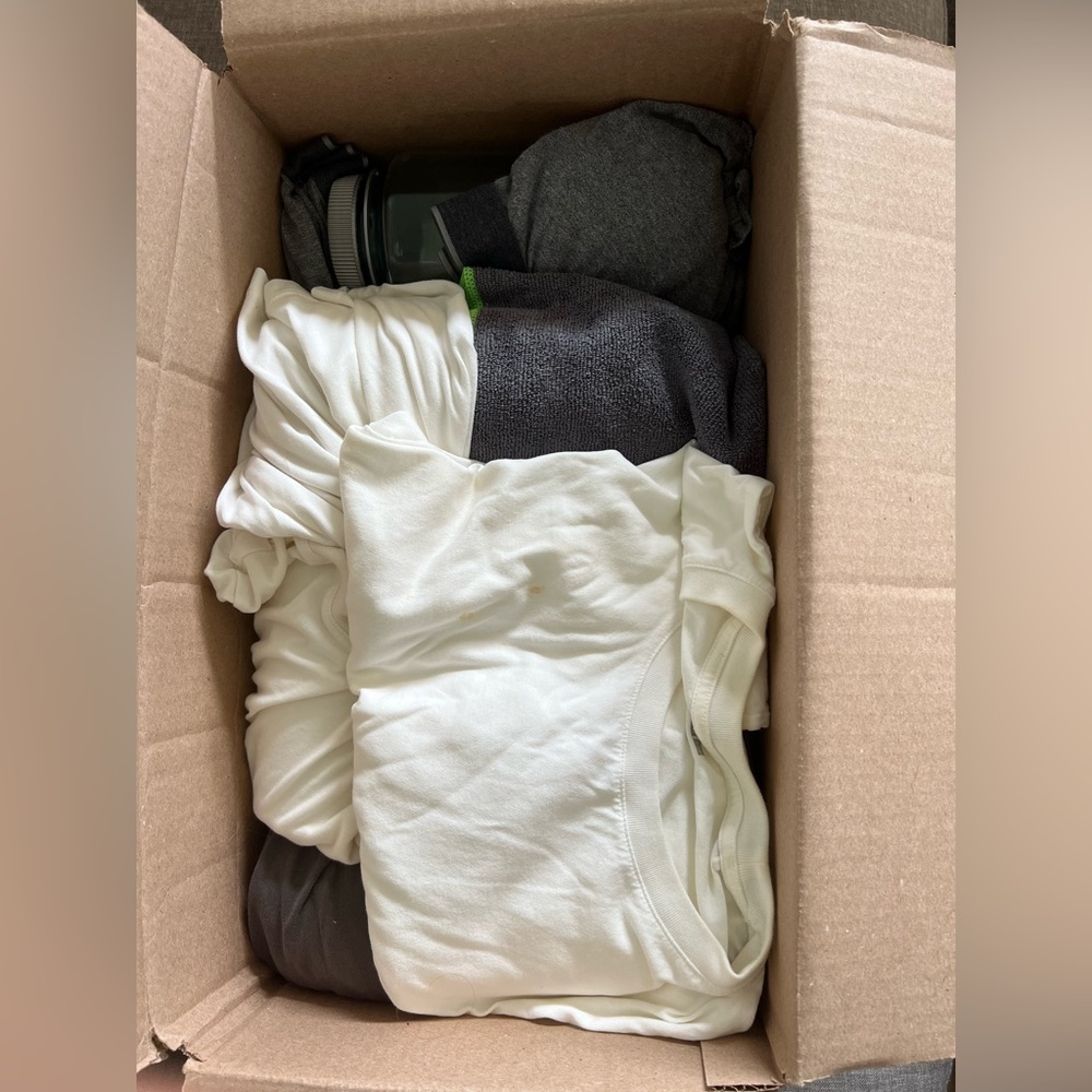 Mystery box grab bag - t-shirts, underwear, water bottle